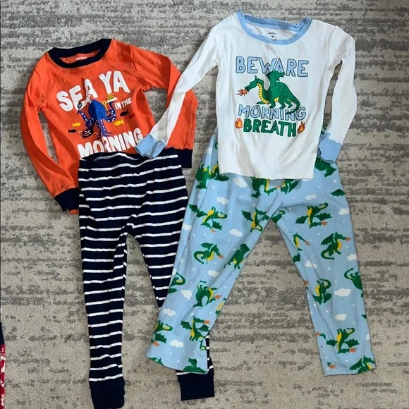 4! Carter’s 4T Pajama Sets - Picture 3 of 4